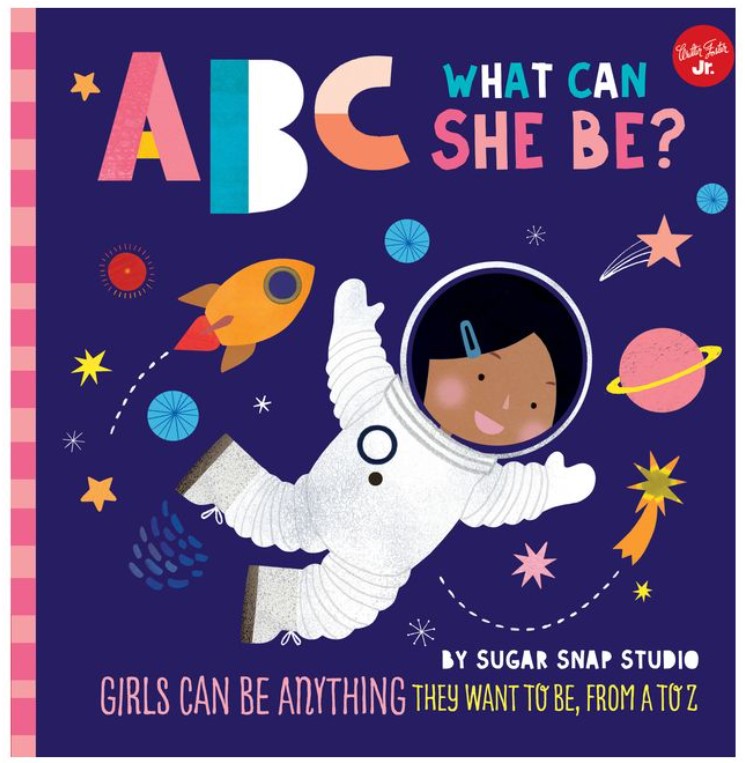 ABC What Can She Be? Book Cover
